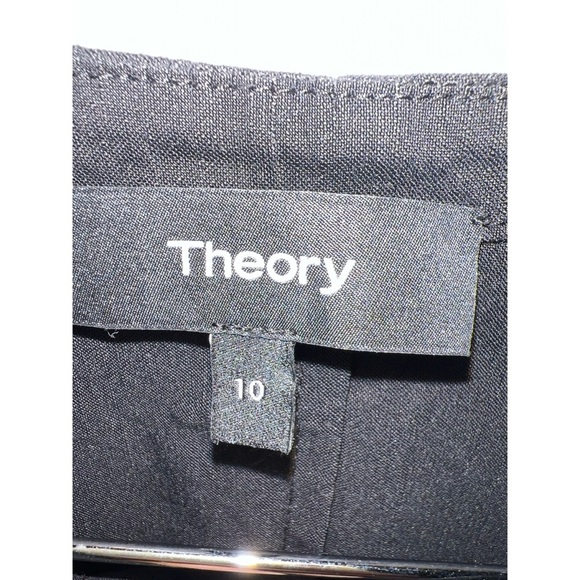 Theory linen blend Black Short Sleeve Dress - Picture 4 of 4